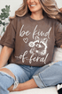 Be Kind Of Feral Raccoon Comfort Colors Adult Ring-Spun Cotton Tee