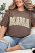 Buzzing Blooms Mama Comfort Colors Adult Ring-Spun Cotton Tee