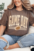 Checkered Taupe Game Day Comfort Colors Adult Ring-Spun Cotton Tee