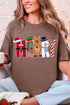 Christmas Characters Merry Comfort Colors Adult Ring-Spun Cotton Tee