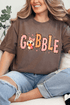 Gobble In Gingham Comfort Colors Adult Ring-Spun Cotton Tee