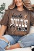 Kinda Boujee Kinda Broke Comfort Colors Adult Ring-Spun Cotton Tee