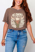 Peach He Owns The Cattle Comfort Colors Adult Ring-Spun Cotton Tee