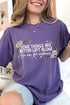 Some Things Are Better Left Alone Comfort Colors Adult Ring-Spun Cotton Tee