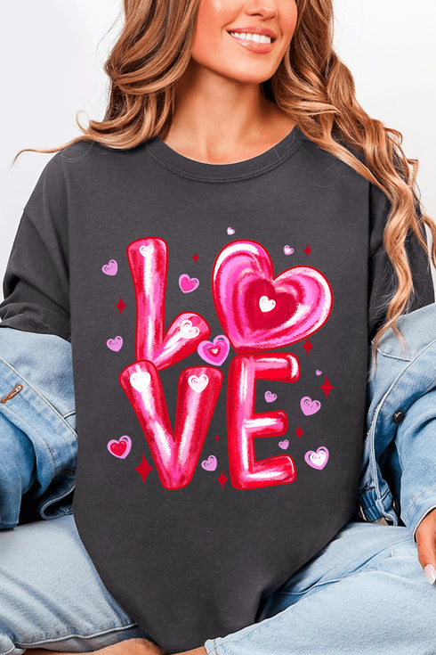 Love In The Air Comfort Colors Adult Ring-Spun Cotton Tee