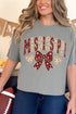 Mississippi Blooming Bow Comfort Colors Adult Ring-Spun Cotton Tee