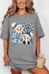 Winter Check Snowmen Comfort Colors Adult Ring-Spun Cotton Tee