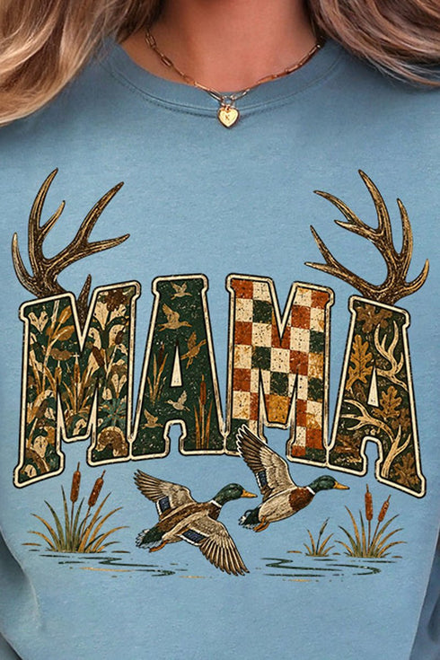 Woodland Mama Comfort Colors Adult Ring-Spun Cotton Tee