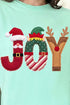 Christmas Characters Joy Comfort Colors Adult Ring-Spun Cotton Tee