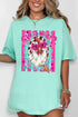 Guess What Chicken Butt Full Front & Back Design Comfort Colors Adult Ring-Spun Cotton Tee
