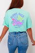 Homesick For Heaven Front & Back Comfort Colors Adult Ring-Spun Cotton Tee