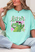 Preppy Later Gator Comfort Colors Adult Ring-Spun Cotton Tee