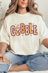 Gobble In Gingham Comfort Colors Adult Ring-Spun Cotton Tee