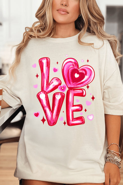 Love In The Air Comfort Colors Adult Ring-Spun Cotton Tee