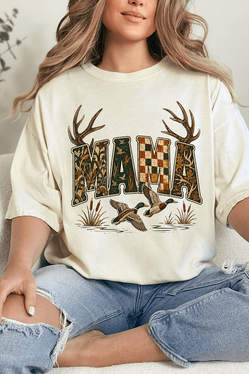 Woodland Mama Comfort Colors Adult Ring-Spun Cotton Tee