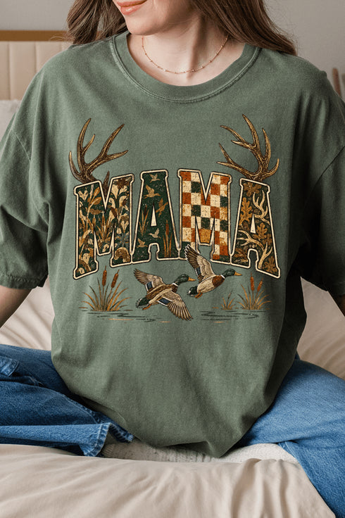 Woodland Mama Comfort Colors Adult Ring-Spun Cotton Tee