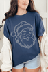 Classic Christmas Santa Comfort Colors Adult Ring-Spun Cotton Tee