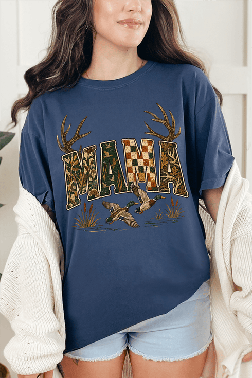 Woodland Mama Comfort Colors Adult Ring-Spun Cotton Tee