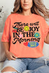 Joy In The Morning Comfort Colors Adult Ring-Spun Cotton Tee