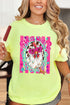 Guess What Chicken Butt Full Front & Back Design Comfort Colors Adult Ring-Spun Cotton Tee
