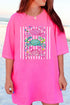 Striped Crabby Crew Comfort Colors Adult Ring-Spun Cotton Tee