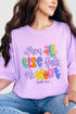 Colorful All Else Fails Comfort Colors Adult Ring-Spun Cotton Tee
