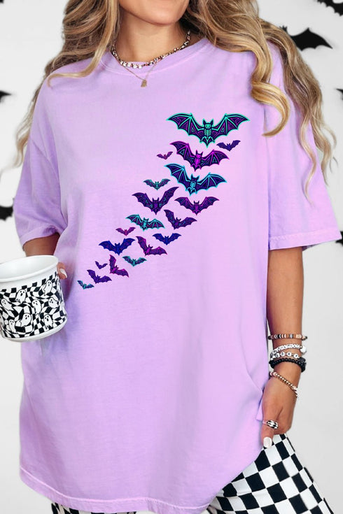 Neon Nightmare Full Front & Back Design Comfort Colors Adult Ring-Spun Cotton Tee