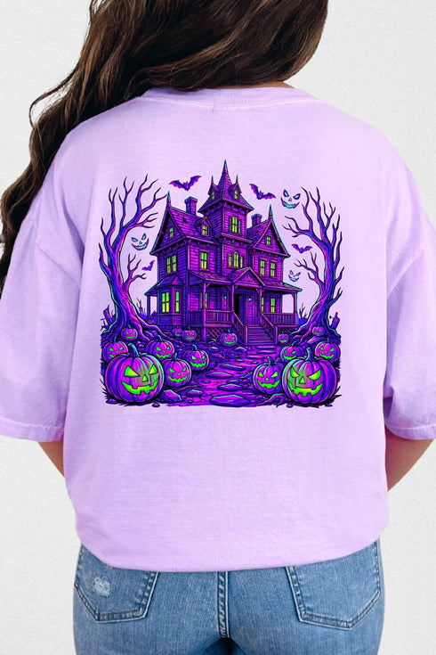 Neon Nightmare Full Front & Back Design Comfort Colors Adult Ring-Spun Cotton Tee