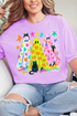 Neon Night Spirits Comfort Colors Adult Ring-Spun Cotton Tee