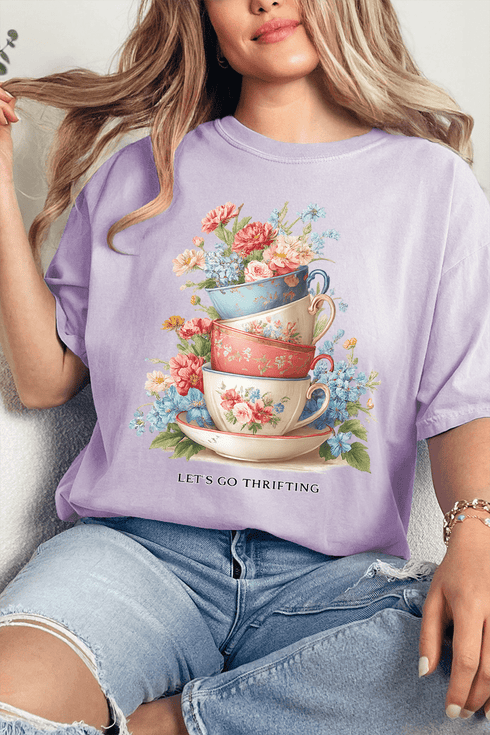 Let's Go Thrifting Comfort Colors Adult Ring-Spun Cotton Tee