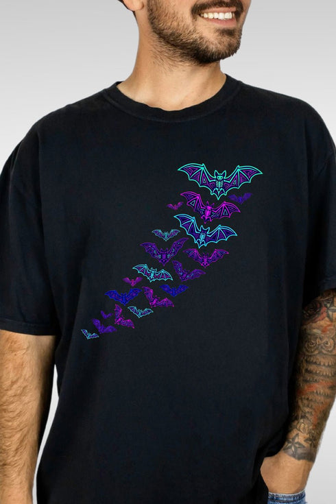 Neon Nightmare Full Front & Back Design Comfort Colors Adult Ring-Spun Cotton Tee