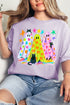 Neon Night Spirits Comfort Colors Adult Ring-Spun Cotton Tee