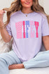 Polka Dot Pop Wifey Comfort Colors Adult Ring-Spun Cotton Tee