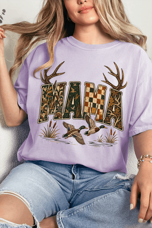 Woodland Mama Comfort Colors Adult Ring-Spun Cotton Tee