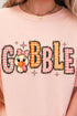 Gobble In Gingham Comfort Colors Adult Ring-Spun Cotton Tee