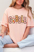 Gobble In Gingham Comfort Colors Adult Ring-Spun Cotton Tee