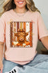 Highland In Autumn Comfort Colors Adult Ring-Spun Cotton Tee