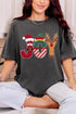 Christmas Characters Joy Comfort Colors Adult Ring-Spun Cotton Tee