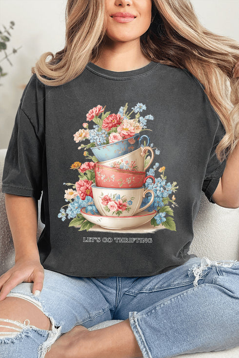 Let's Go Thrifting Comfort Colors Adult Ring-Spun Cotton Tee