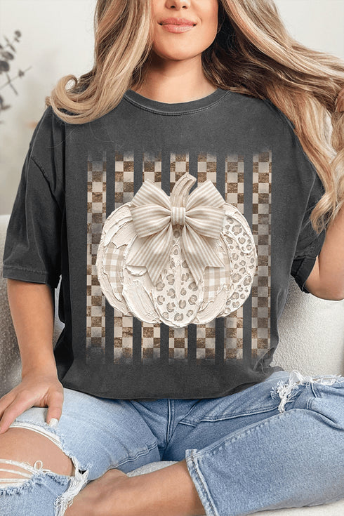 Painted Pumpkin Latte Comfort Colors Adult Ring-Spun Cotton Tee