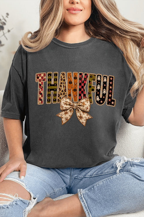 Thankful Fall Spirit Comfort Colors Adult Ring-Spun Cotton Tee