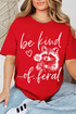 Be Kind Of Feral Raccoon Comfort Colors Adult Ring-Spun Cotton Tee