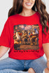 Patriotic Trio Hot Dog Comfort Colors Adult Ring-Spun Cotton Tee