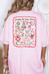 Christmas, Please Front & Back Comfort Colors Adult Ring-Spun Cotton Tee