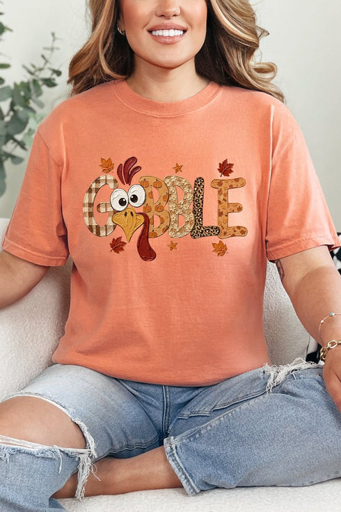 Gobble Season Comfort Colors Adult Ring-Spun Cotton Tee