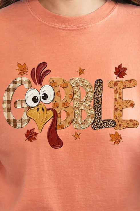 Gobble Season Comfort Colors Adult Ring-Spun Cotton Tee