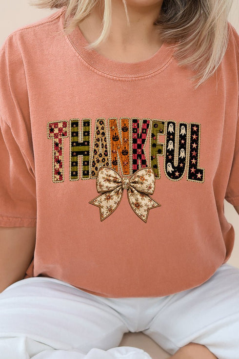 Thankful Fall Spirit Comfort Colors Adult Ring-Spun Cotton Tee