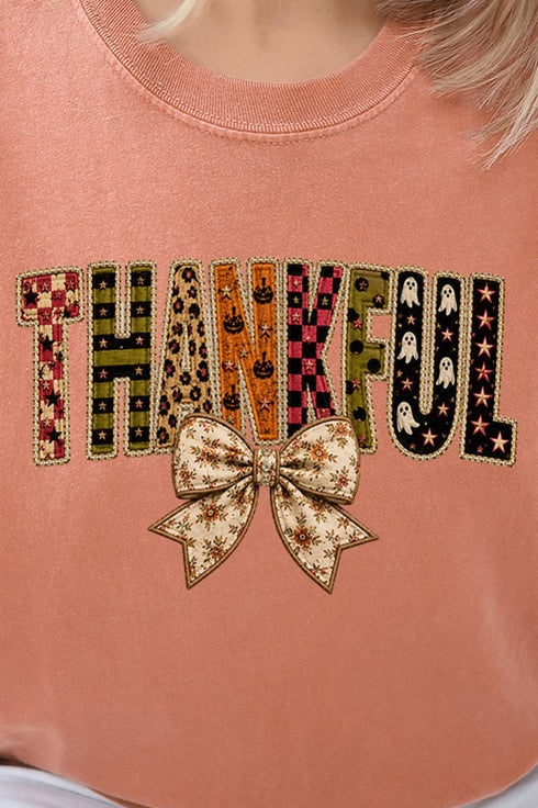 Thankful Fall Spirit Comfort Colors Adult Ring-Spun Cotton Tee