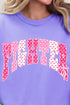 Pink Polka Pop Fighter Comfort Colors Adult Ring-Spun Cotton Tee