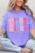 Polka Dot Pop Wifey Comfort Colors Adult Ring-Spun Cotton Tee